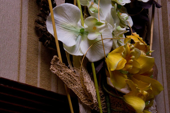 флористика цветочный дизайн кемерово витрина искуственные цветы