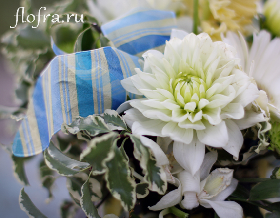 композиция цветочная букет кемерово аранжировка подарок цветы пастельная 