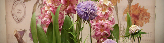 прованс цветы композиция кемерово подарок гиацинт кантри стиль интерьер украшение