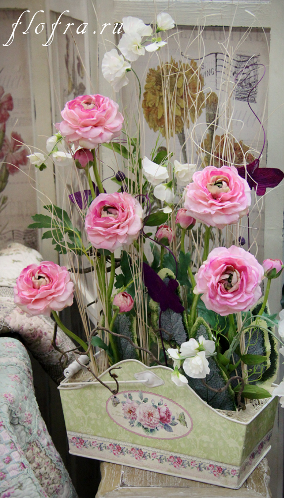 flofra цветы композиция интерьер флористика дизайн кемерово подарок 