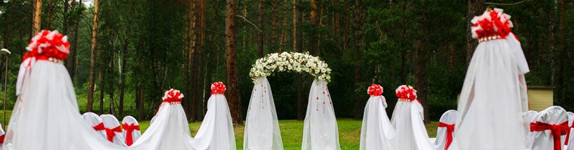 выездная регистрация свадьбы флористика арка в кемерово цветочное оформление дизайн