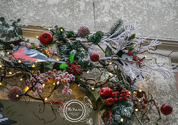 новогоднее украшение витрины декор витрина Кузбасс Кемерово оформление www.flofra.ru окна рождество новый год.jpg8