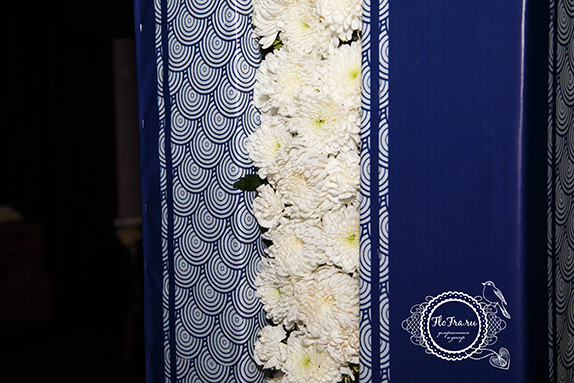 цветочное украшение юбилея декор флористика Кузбасс Кемерово цветы на заказ оформление www.flofra.ru5