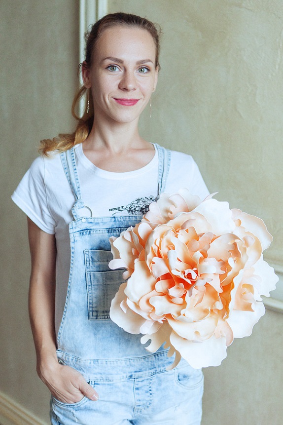 www.flofra.ru гигантские цветы уроки флористика мастер-класс ростовые цветы Кемерово обучение видеокурс