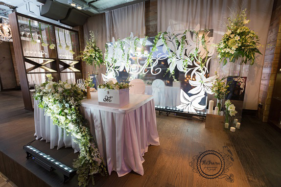 21 цветы кемерово кузбасс флористика свадьба невеста декор президиум композиции www.flofra