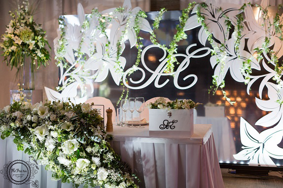 4 цветы кемерово кузбасс флористика свадьба невеста декор президиум композиции www.flofra