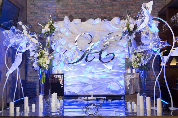 фотозона кемерово цветы гигантские декор оформление свадьба фотозона www.flofra